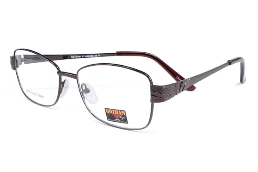 Gotham Premium Steel Eyeglasses 26 - Go-Readers.com