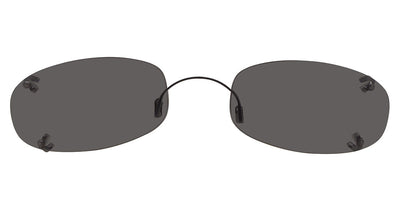 Hilco Rimless Oblong Eyeglasses