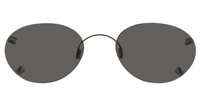 Hilco Rimless Oval Eyeglasses