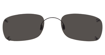 Hilco Rimless Rectangle Eyeglasses
