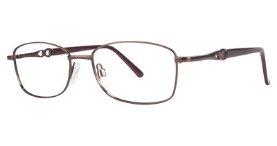 Modern Metals Dramatic Eyeglasses