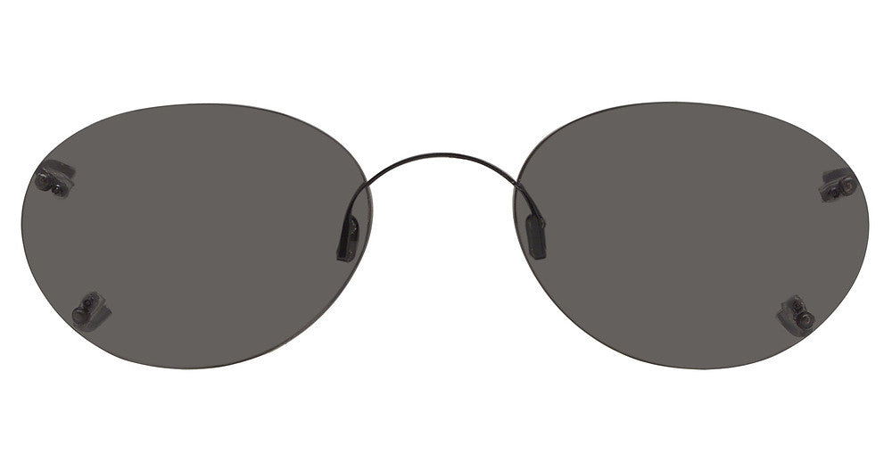 Hilco Rimless Oval Eyeglasses