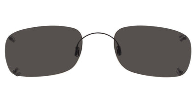 Hilco Rimless Rectangle Eyeglasses