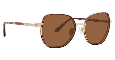 Vera Bradley Fiora Sun Clip Eyeglasses