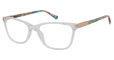 BETSEY JOHNSON CRYSTAL CLEAR Eyeglasses