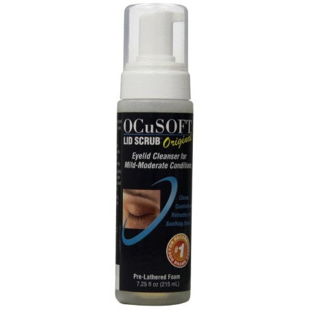 Ocusoft Lid Scrub Original Formula Foaming Eyelid Cleanser (7.25 oz) - Go-Readers.com