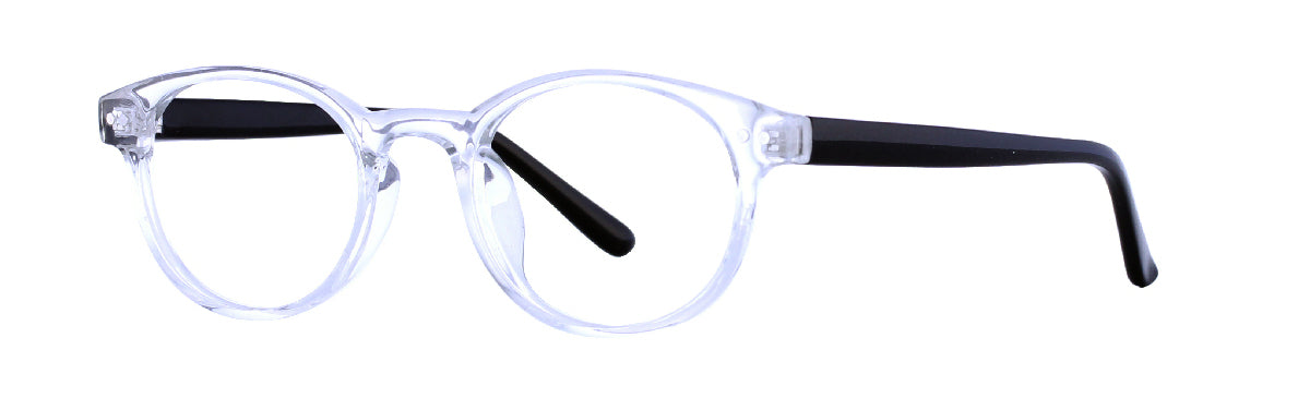Affordable Designs Eyeglasses Yale Crystal Black - Go-Readers.com