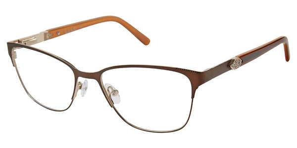 Nicole Miller Jeweled Eyeglasses Crystal - Go-Readers.com