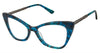 Nicole Miller Runway Eyeglasses Bordeaux - Go-Readers.com