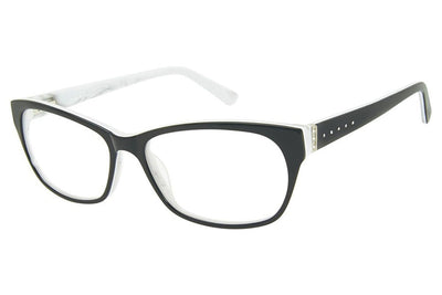 Nicole Miller YourFit Jeweled Eyeglasses Garnet - Go-Readers.com