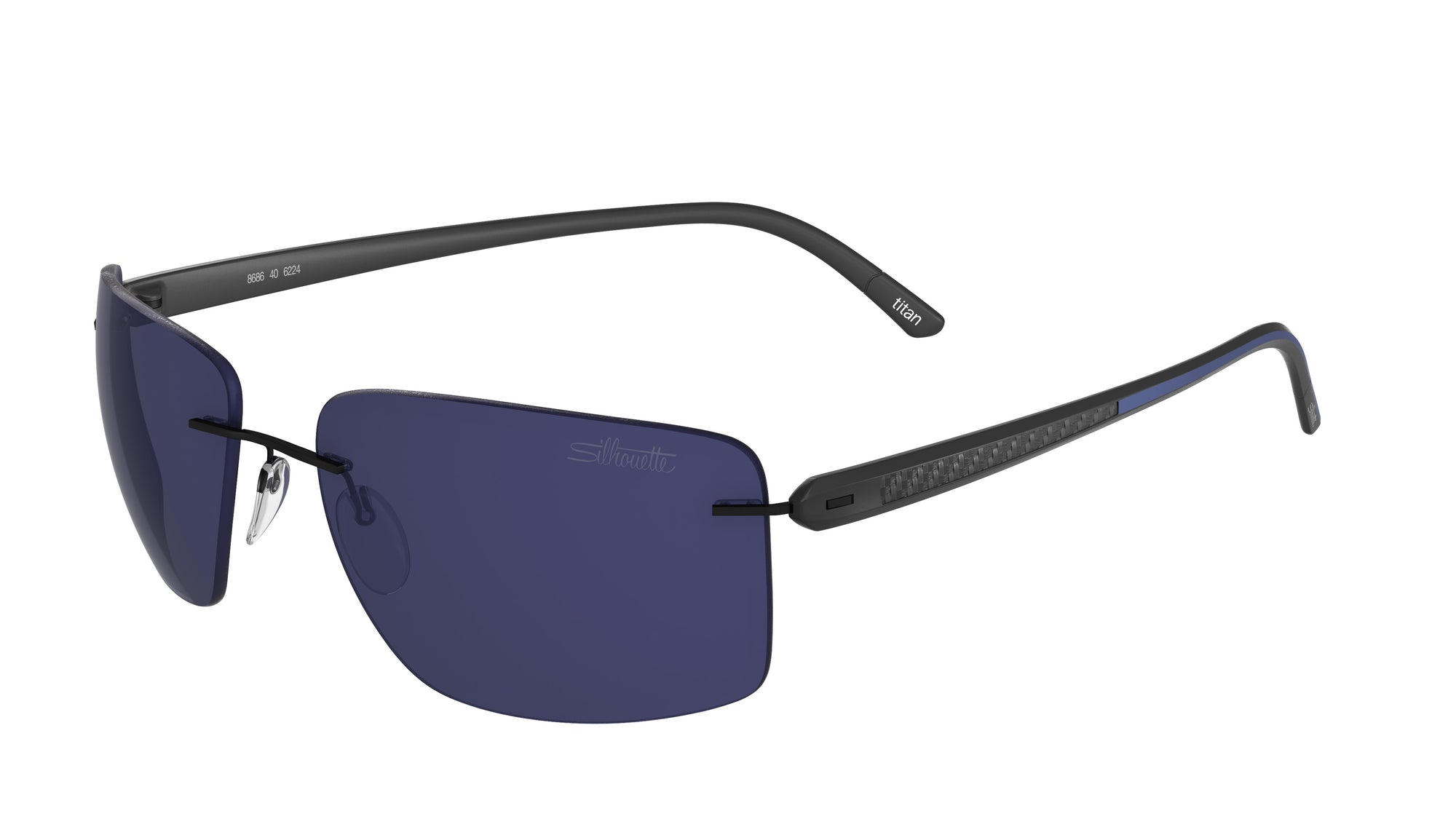 Silhouette Carbon T1 5408 Sunglasses 8686 - Go-Readers.com