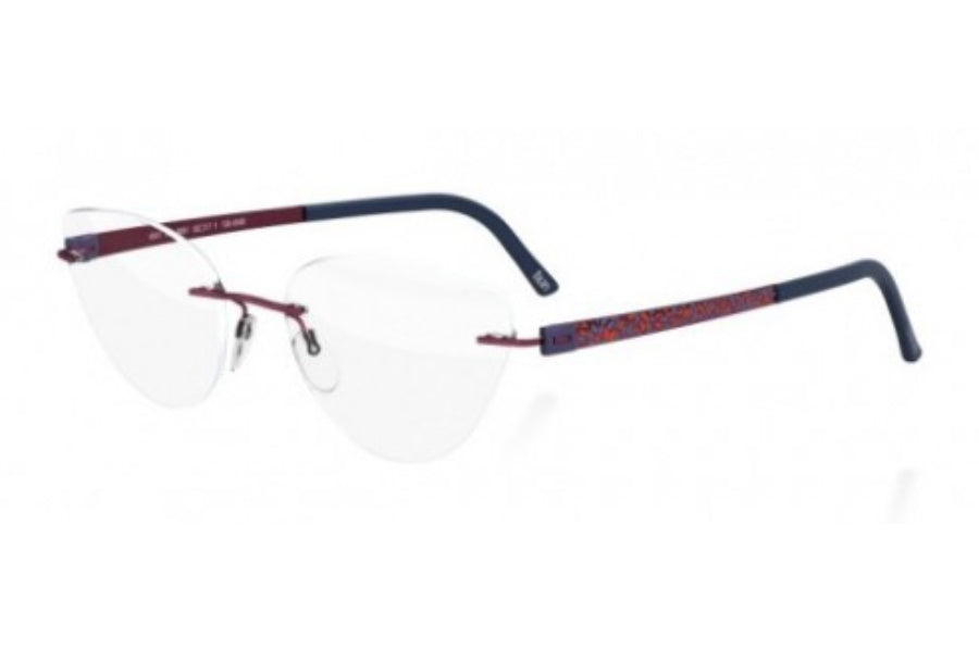 Silhouette Titan Accent Flora 4548 Eyeglasses 4542 - Go-Readers.com