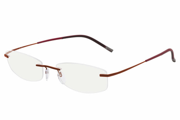 Silhouette rimless 7581 titan minimal art the icon eyeglasses hot sale