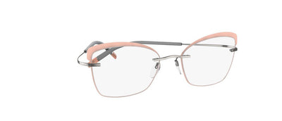 Silhouette Titan Minimal Art The Icon. Accent Rings Demo Eyeglasses 5518 FT - Go-Readers.com