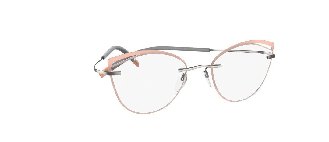 Silhouette Titan Minimal Art The Icon. Accent Rings Demo Eyeglasses 5518 FU - Go-Readers.com