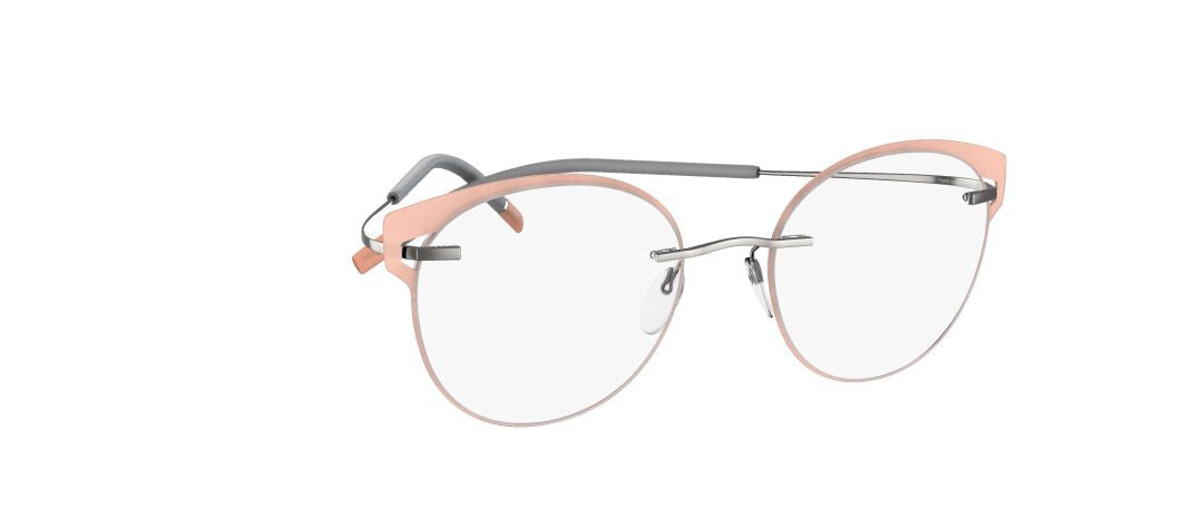 Silhouette Titan Minimal Art The Icon. Accent Rings Demo Eyeglasses 5518 FV - Go-Readers.com