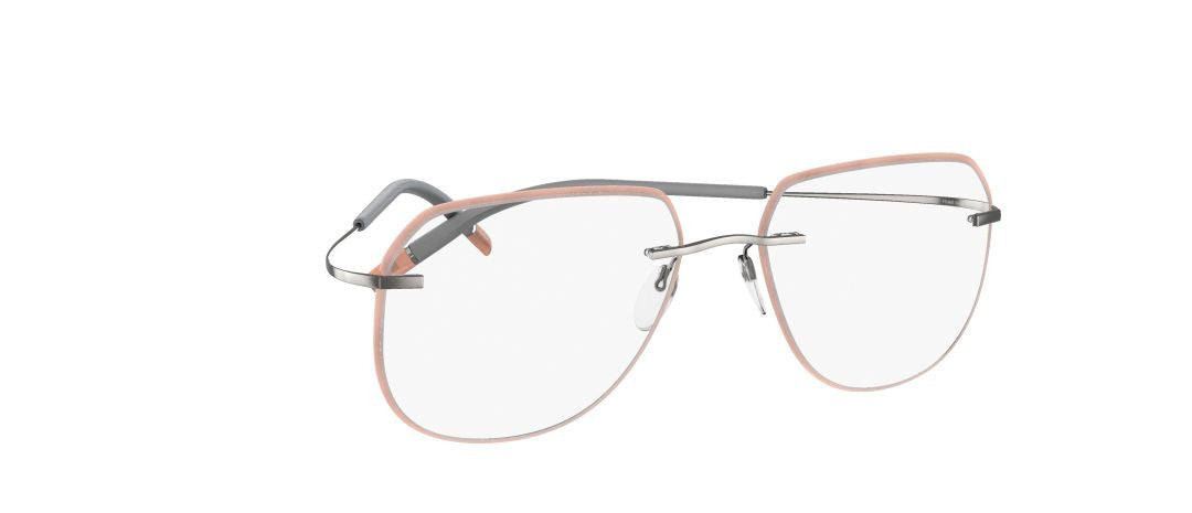 Silhouette Titan Minimal Art The Icon. Accent Rings Demo Eyeglasses 5518 FY - Go-Readers.com