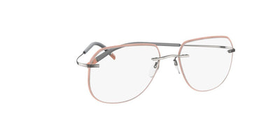 Silhouette Titan Minimal Art The Icon. Accent Rings Demo Eyeglasses 5518 FY - Go-Readers.com