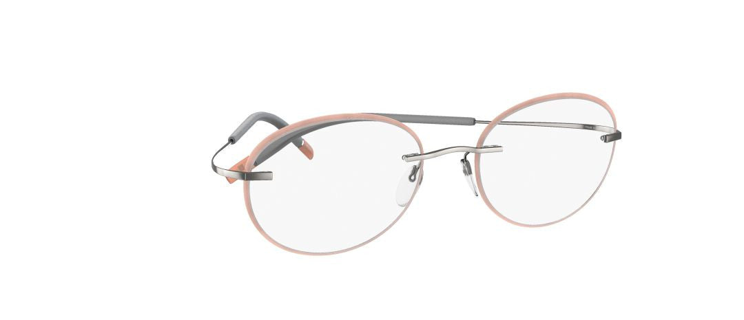 Silhouette Titan Minimal Art The Icon. Accent Rings Demo Eyeglasses 5518 FZ - Go-Readers.com
