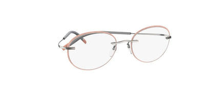 Silhouette Titan Minimal Art The Icon. Accent Rings Demo Eyeglasses 5518 FZ - Go-Readers.com