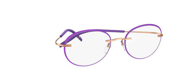 Silhouette Titan Minimal Art The Icon. Accent Rings Demo Eyeglasses 5518 FZ - Go-Readers.com