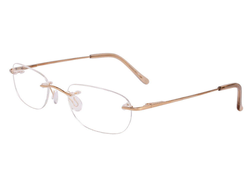 Drilled rimless eyeglass frames store