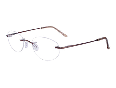 Silver Dollar 3-Piece Drill Mounts Eyeglasses BT2152 - Go-Readers.com