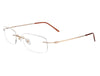 Silver Dollar 3-Piece Drill Mounts Eyeglasses BTCF3013 - Go-Readers.com