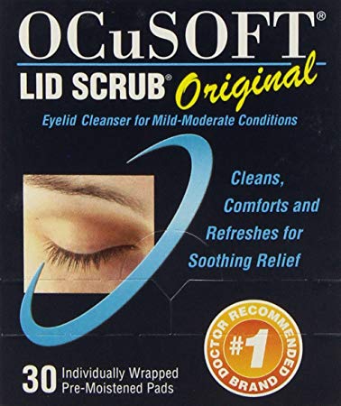 Ocusoft Lid Scrub 30-Count Original Pre-Moistened Pads - Go-Readers.com