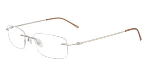 Silver Dollar 3-Piece Drill Mounts Eyeglasses BTCF3017 - Go-Readers.com